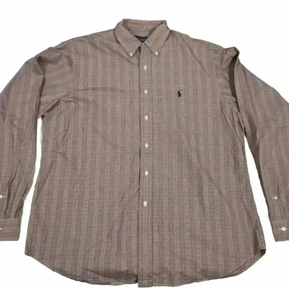 Men’s Ralph Lauren Classic Fit Dress Shirt Size XL 17 - Picture 1 of 7